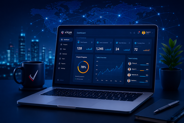 Taskora Dashboard Preview